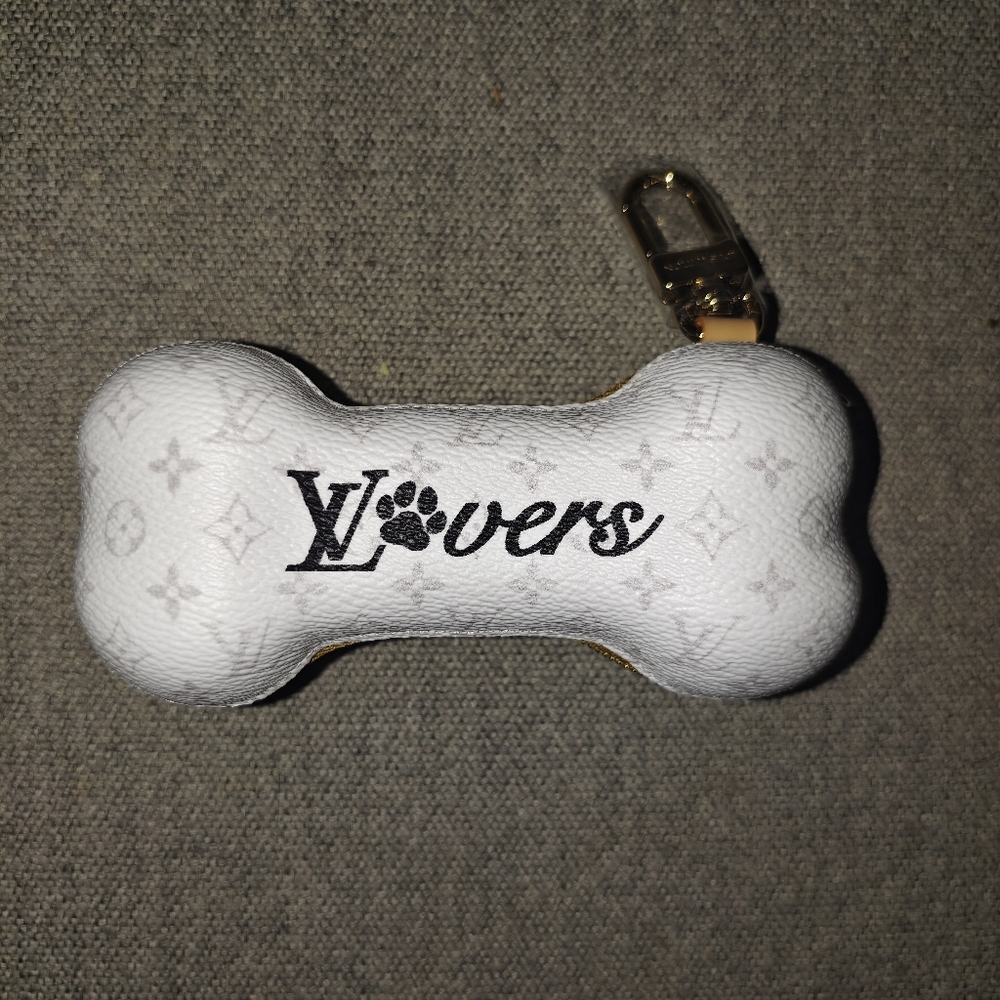 Louis Vuitton Bone Key Holder Bag Charm